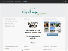 Tablet Screenshot of megarange.fi